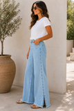 The Edge Appeal Wide Leg Stud Jeans!
