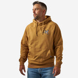 Fleece Hoodie - On The Fly - Light Brown