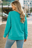 The Amari Breeze Pullover in Teal!