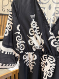 The Black & Ivory Statement Dress! (In stock!)