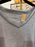 The Waffle Waves Top in Gray! (In stock!)