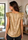 The Golden Hour Glam Top! (In Stock!)