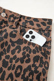 The Untamed Leopard Denim Skirt! (In stock!)