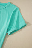 The Everyday Essential Relaxed Tee in Turquoise (In stock!)