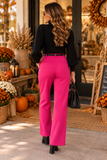 The Pink Power Belted Pants! (In stock!)