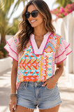 The Cabo Color Crush Blouse!