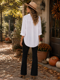 The Jola Oversized Blouse in Crisp White!