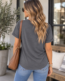 The Everyday Essential Relaxed Tee in Gray! (In stock!)