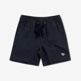 Youth Athletic Short - Heather Black - Retro Duck Camo Liner