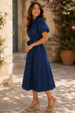 The Classic Charm Denim Dress!