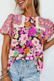 Sale!!! Julian Floral Top in Pink!