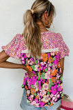 Sale!!! Julian Floral Top in Pink!