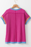 NEW The Trista Ribbed Top (Pink, Blue, Orange)!