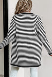 NEW Ava B+W Stripe Cardigan!