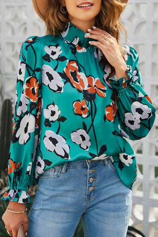 NEW Teal Poppy Top!