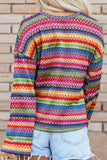 NEW Serape Long Sleeve Top!