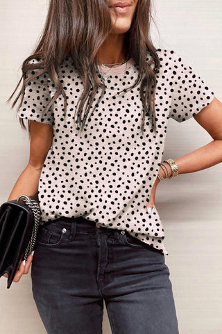 MUST-HAVE Everyday Cheetah Tee! (Cream+Black!)