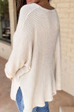 NEW Olivia Slouchy Waffle Top (Creamy White)!