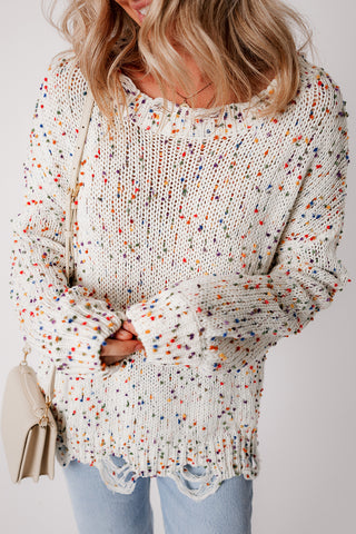 NEW Confetti Cake Slouchy Sweater!