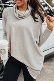 NEW ‘The Roxy’ Cowl-Neck Tunic! (Grey)