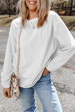 NEW Lake Shore Ribbed Top (White)!