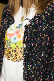 NEW Confetti Cake Cardigan in Black!