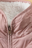 Reversible Sherpa Vest (Crystal Pink)!