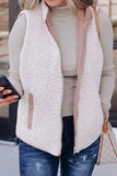 Reversible Sherpa Vest (Crystal Pink)!