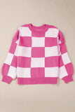 The Hollis Checked Top (Pink)!