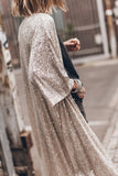 Sequin Duster in Champagne!