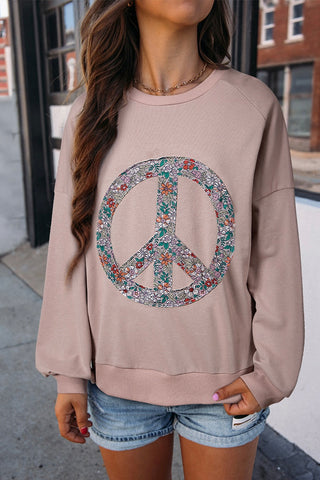 Floral Peace Sweatshirt!