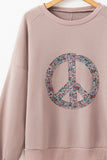 Floral Peace Sweatshirt!