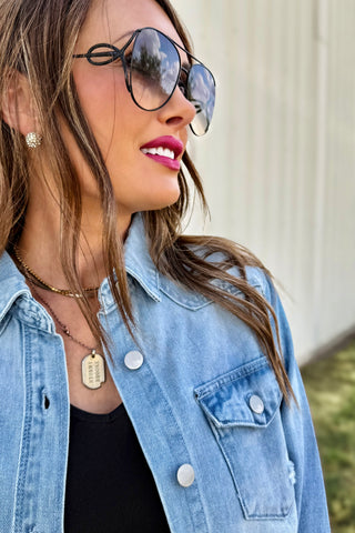 The Charlie Sunglasses in Black!