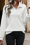 The Brinkley Textured Top in White!