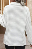 The Brinkley Textured Top in White!