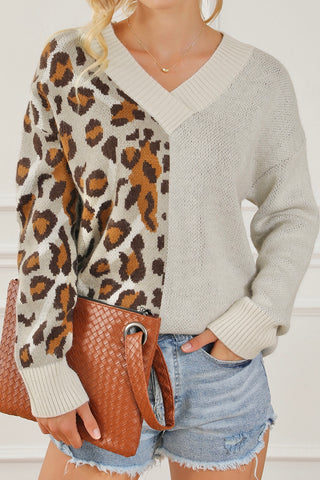 Leopard + Cream Sweater!