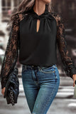 Class + Style Lace Top in Black!