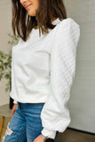 NEW London Top in Crisp White!