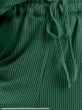 The Bristol Ribbed 2-Piece Set in Green!