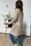 NEW Elodie Cutout Cardigan (Oatmeal)!