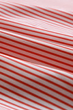 The Izzy Stripe Top in Red/White!