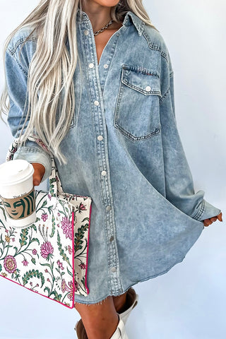 The Lainey Denim Tunic/Dress!