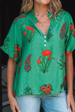 The Verde Blossom Blouse!