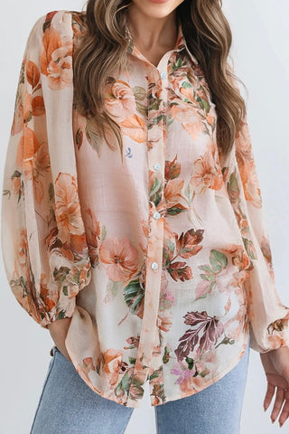 The Autumn Petals Blouse!