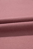The Waffle Waves Top in Frosted Rosewood!