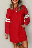 The Varsity Vibes Sweatshirt Dress/Tunic!