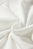 The Aspen Glow Waffle Top in White!