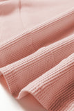The Aspen Glow Waffle Top in Blush!