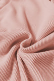 The Aspen Glow Waffle Top in Blush!