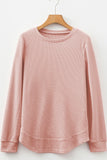 The Aspen Glow Waffle Top in Blush!